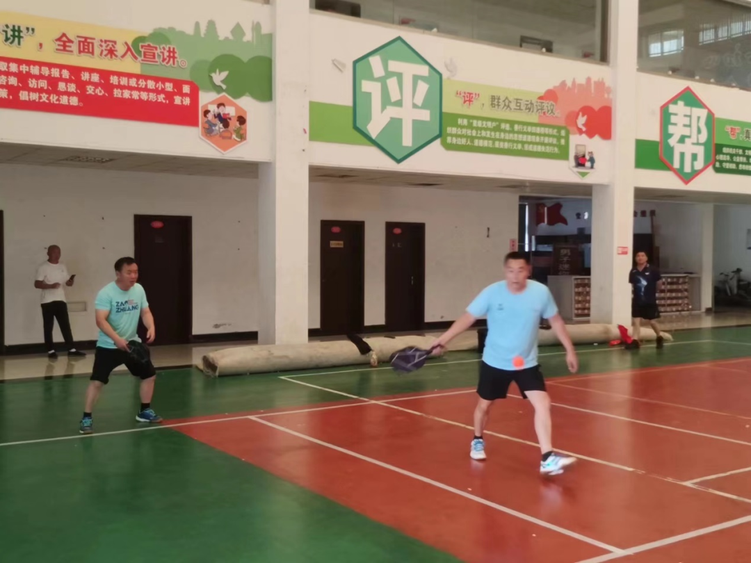 【枣运动枣健康】台儿庄区匹克球比赛成功举办(图1)